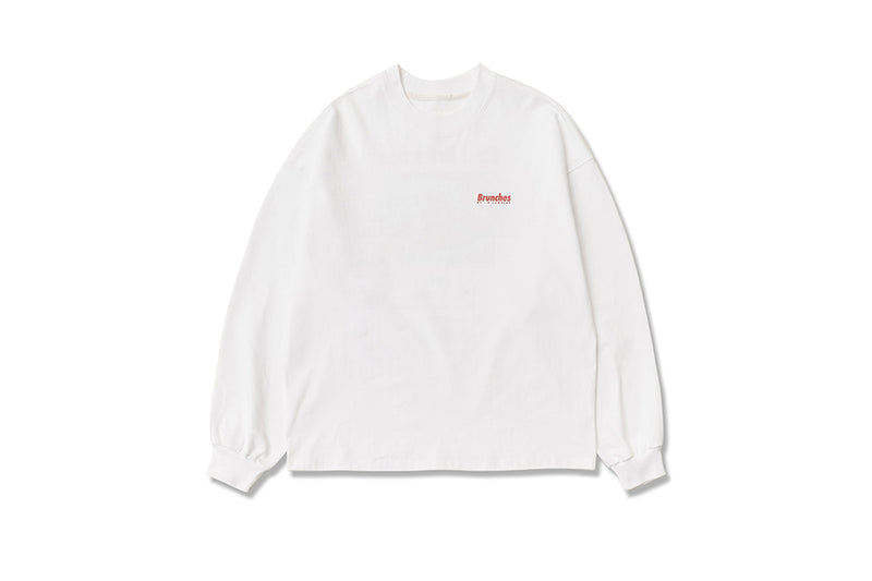 Q CUMBERS (キューカンバース) BRUNCHES LONG SLEEVE T-SHIRT / CURRY