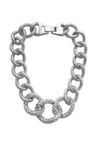 BLACKPURPLE (ブラックパープル)  Lev Swal Chain Bracelet