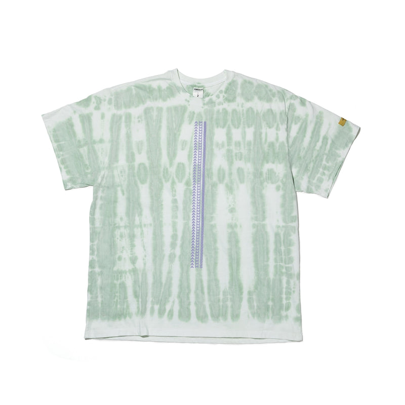 OVERR(オベルー) 21SU TIE-DYE GREEN T-SHIRTS