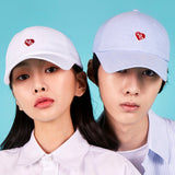VARZAR(バザール) Heart Logo Oxford Overfit Ball Cap (3color)