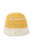 ReinSein（レインセイン）Yellow Point Line Knit Bucket Hat