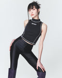 INPREP (インプレップ）Active Classic Cropped Top Black