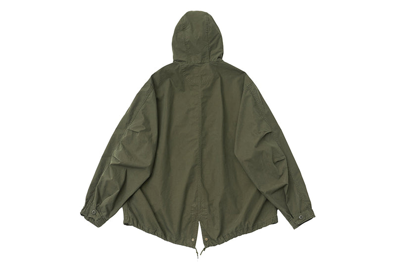Q CUMBERS (キューカンバース) MILITARY HOODED PARKA / OLIVE
