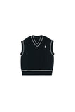 ReinSein（レインセイン）Accentuated Line Navy Knit Vest