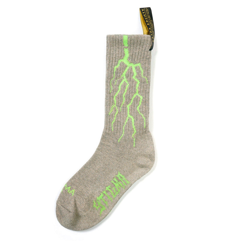 STIGMA(スティグマ)  21 LIGHTNING SKATE SOCKS BEIGE