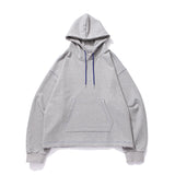 Q CUMBERS (キューカンバース)　BIG SILHOUETTE HOODIE / Grey