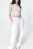INPREP (インプレップ）Active Classic Cropped Top Ivory