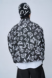 オーワイ(OY) WAVE LOGO BACK STAR JACKET-BLACK