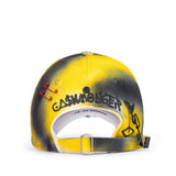 ブラックブロンド(BLACKBLOND) BBD Slogan Logo Lollipop Graffiti Cap (Black/Yellow)