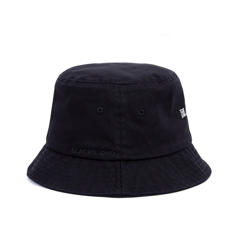 ブラックブロンド(BLACKBLOND) BBD Border Graffiti Logo Bucket Hat (Black)