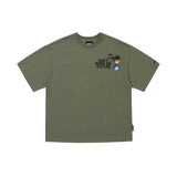 アジョバイアジョ(AJOBYAJO)             [23 S/S RENEWAL] DBOF Back Logo T-shirt [KHAKI]