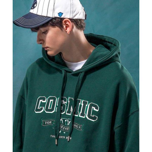 ティーダブリューエヌ(TWN)  Cosmic Hoodie Green LMHD3417