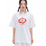 ARCHIVE BOLD (アーカイブボールド)　RED MOSS LOGO T-SHIRTS (WHITE)