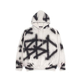 ブラックブロンド(BLACKBLOND)  BBD Sprayed Custom Pigment Hoodie (Ivory)