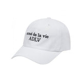 アクメドラビ(acme' de la vi)  ADLV BASIC BALL CAP WHITE