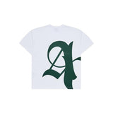 アクメドラビ(acme' de la vi) BIG NEW SYMBOL PRINTING SHORT SLEEVE T-SHIRT WHITE