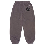 OVERDYED SWEATPANTS - BROWN