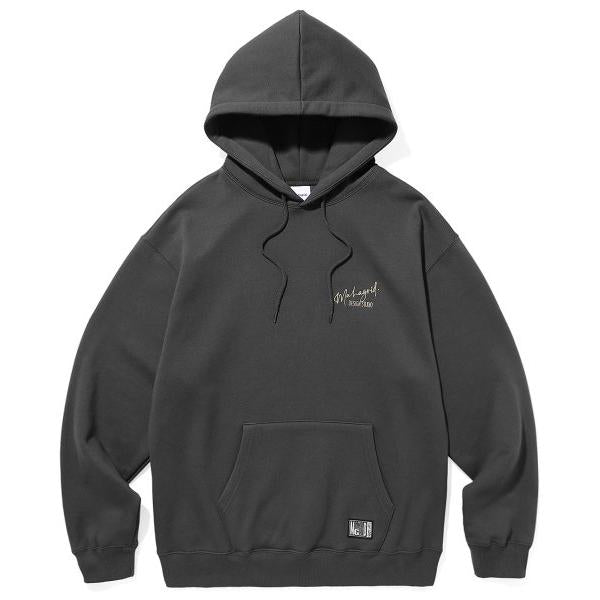 mahagrid (マハグリッド) SIGNATURE LOGO HOODIE CHARCOAL(MG2CFMM425A