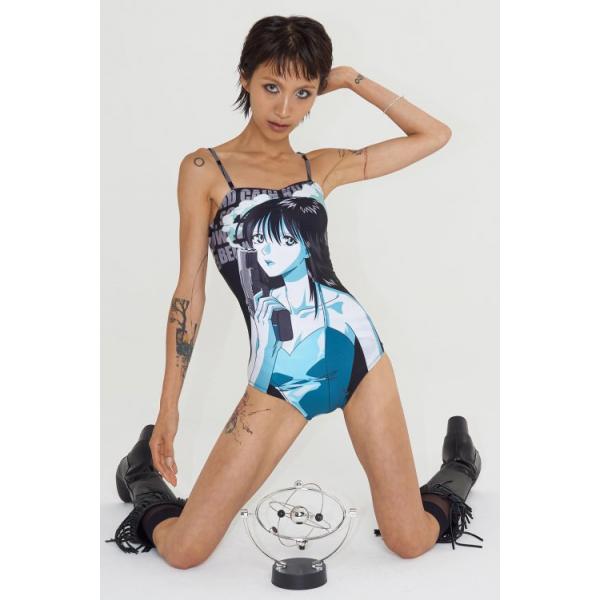 ruru (ルル)  FUNK O SWIMSUIT [BLACK]