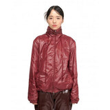 ruru (ルル)  STITCH WIND-BREAKER JACKET [BURGUNDY]