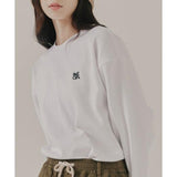 ROMANTIC CROWN(ロマンティック クラウン)      RECENT BASIC LONG SLEEVE_WHITE