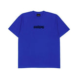ブラックブロンド(BLACKBLOND) BBD Spray Masking Logo T-Shirt (Blue)