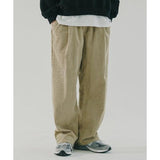 ダブルユーブイプロジェクト(WV PROJECT)  Croffle corduroy Widepants Beige MJLP7618