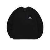 オーワイ(OY) 		TYPOGRAPHIC LOGO LONG SLEEVE-BLACK