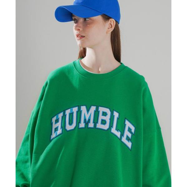 パーステップ(PERSTEP)  Humble Sweatshirts Green DEMT4466