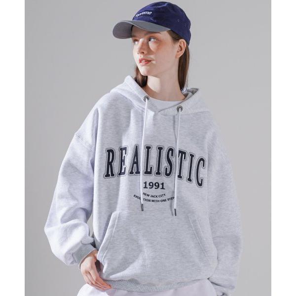 パーステップ(PERSTEP)  Realistic Hoodie Whiteoatmeal BJHD4522