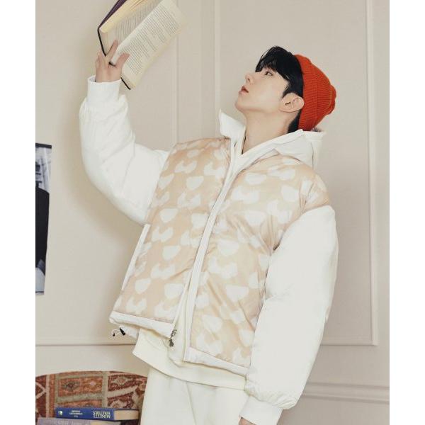 AQO_studiospace(アコスタジオスペース)       BEAR 3-WAY SHORT PADDING IVORY