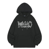 Odd Studio (オッドスタジオ)   Youth Club Pintuck Oversized Fit Hoodie- BLACK