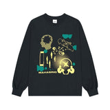 mahagrid (マハグリッド) HUMAN BEING LS TEE BLACK(MG2DFMT555A)