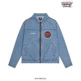 mahagrid (マハグリッド) ROCKSTAR BUNNY DENIM JACKET BLUE(MG2DFMD110B)