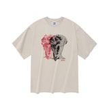 RADINEO (ラディネオ)　 TWINS T-SHIRTS BEIGE