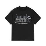 Odd Studio (オッドスタジオ)　Come And Join Us Graphic Over Fit t-shirt - black