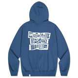 mahagrid (マハグリッド) RANSOM NOTE HOODIE NAVY(MG2DSMM401A)