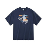 RADINEO (ラディネオ)　 GHOST T-SHIRTS NAVY