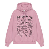 mahagrid (マハグリッド) NO FUTURE HOODIE PINK(MG2DFMM416A)