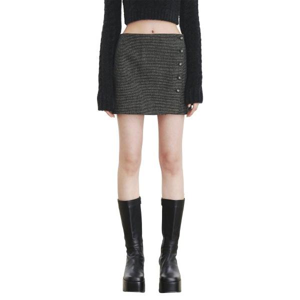 curetty (キュリティー)   C BUTTON POINT SKIRT_BLACK