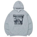 NOMANUAL(ノーマニュアル) N.M.C HOODIE - MELANGE