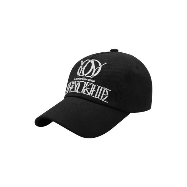 オーワイ(OY) 		OVERLAY LOGO CAP-BLACK