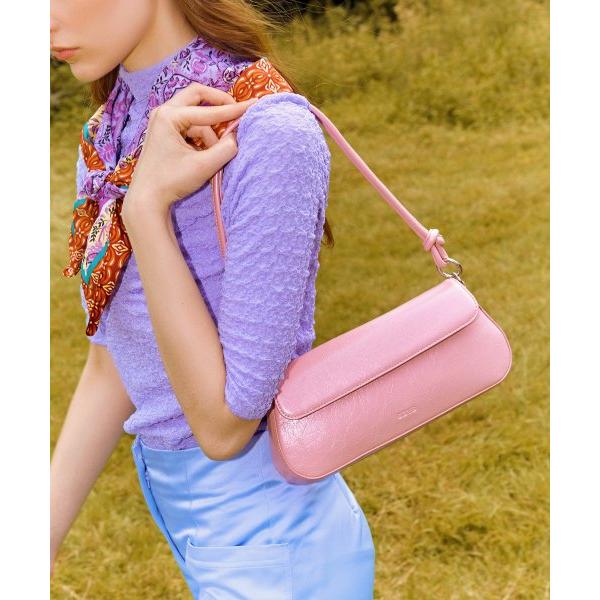 BBYB(ビービーワイビー)  Lala Shoulder Bag (Crinkled Pink)