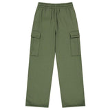 mahagrid (マハグリッド) STRING CARGO SWEATPANT KHAKI(MG2DFMPA01A)