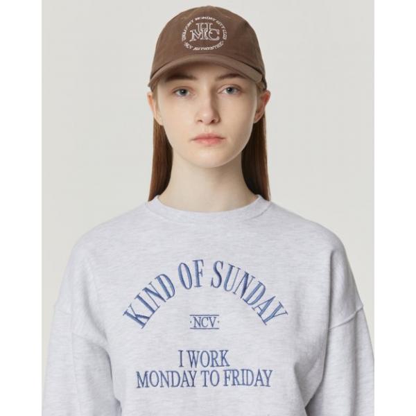 NCOVER（エンカバー） UMC ARCH LOGO BALL CAP-BROWN