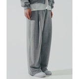 ダブルユーブイプロジェクト(WV PROJECT)  Creme Wide Sweatpants Gray JJLP7630