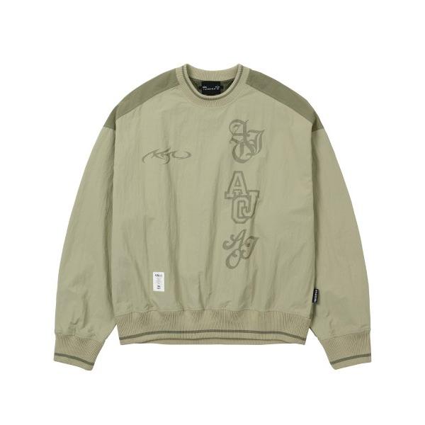 アジョバイアジョ(AJOBYAJO) [PBA] Total Logo Nylon Sweatshirt