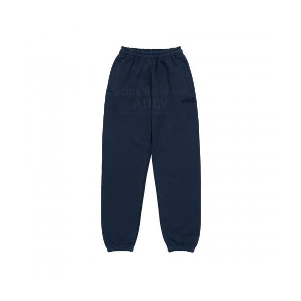 アクメドラビ(acme' de la vi)  ADLV CLUB LOGO TRAINING PANTS NAVY