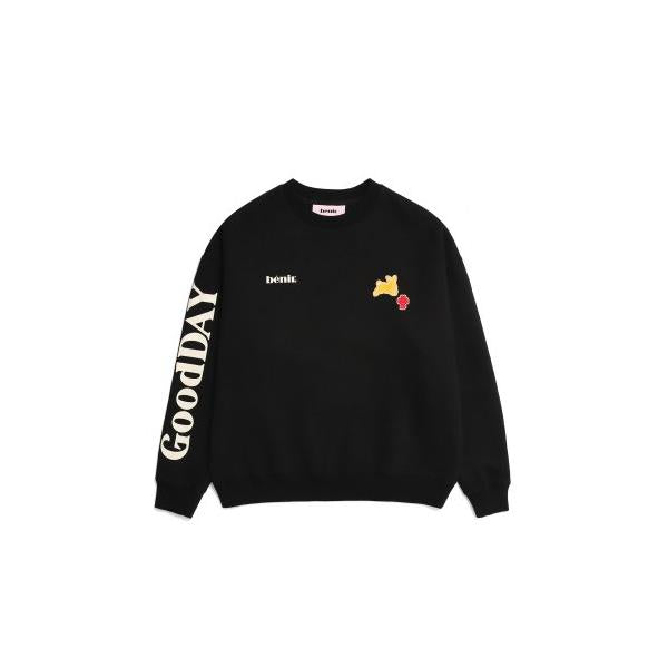 benir (ベニル)  B WAFFEN CREWNECK[BLACK]_BNTTICR04UC9