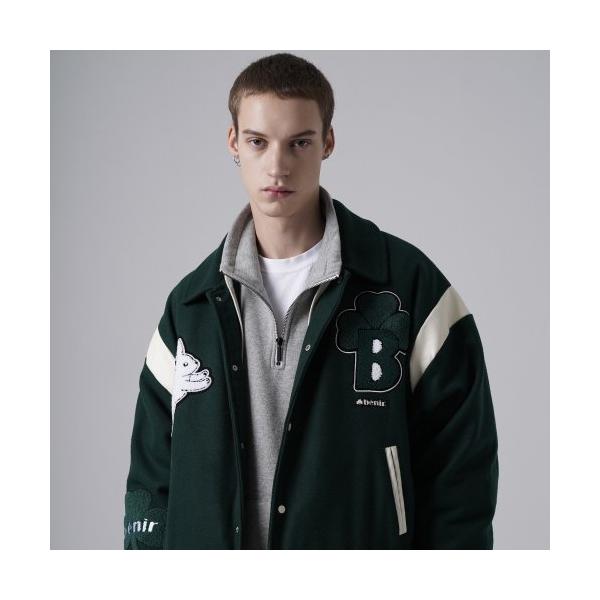 benir (ベニル)  B CLOVER STADIUM JACKET[GREEN]_BNTTIJK01UG1